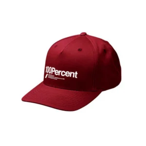 Gorra 100% Manifesto Snapback Deep Wine