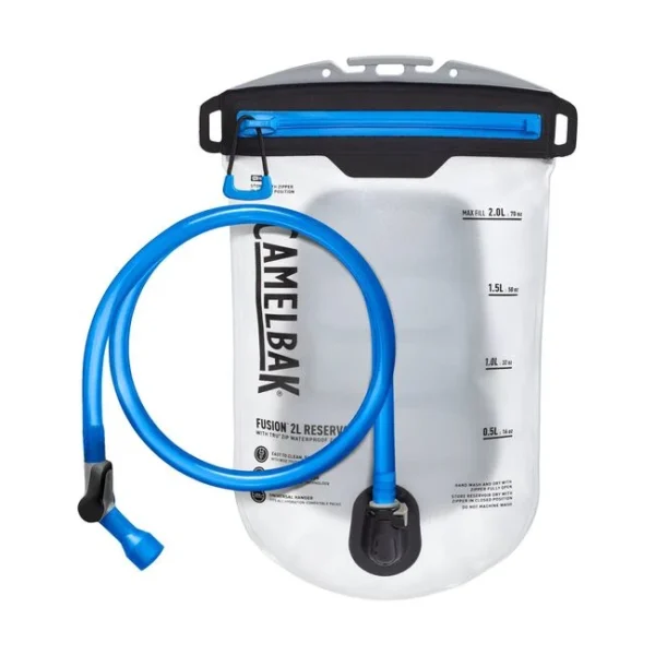 Fusion 2L Reservoir with Tru Zip Waterproof Zipper, Clear - Imagen 4