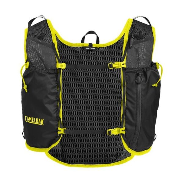 Trail Run Vest 34oz, Black/Safety Yellow - Imagen 3