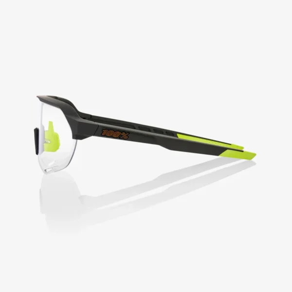 Gafas 100% S2 Soft Tact Cool Gris Lente Photochromic - Imagen 3