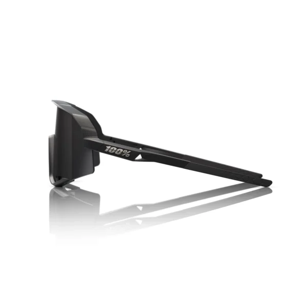 Gafas 100% Slendale Mate Negra Lente Humo - Imagen 4