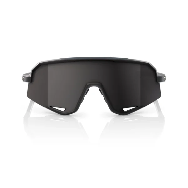 Gafas 100% Slendale Mate Negra Lente Humo - Imagen 2