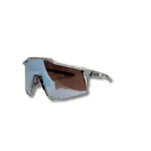 Gafas 100% Speedcraft Gris Translucent Lente Hiper Azul Espejo