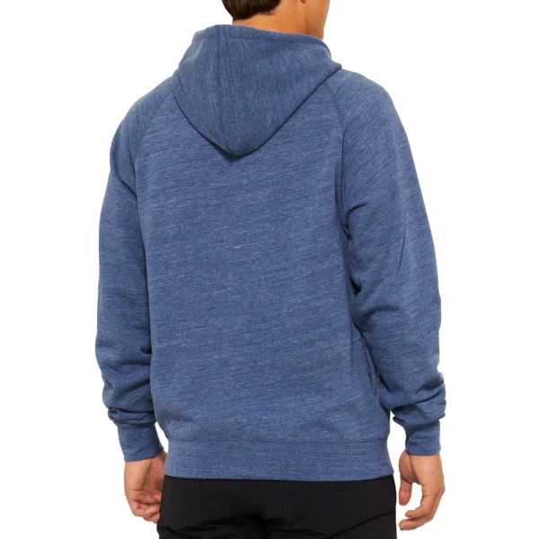 Hoodie 100% Kerv Zip Navy Talla M - Imagen 2