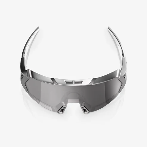 Gafas 100% Korbin X Negro Chrome Lente Hiper Silver Espejo - Imagen 2