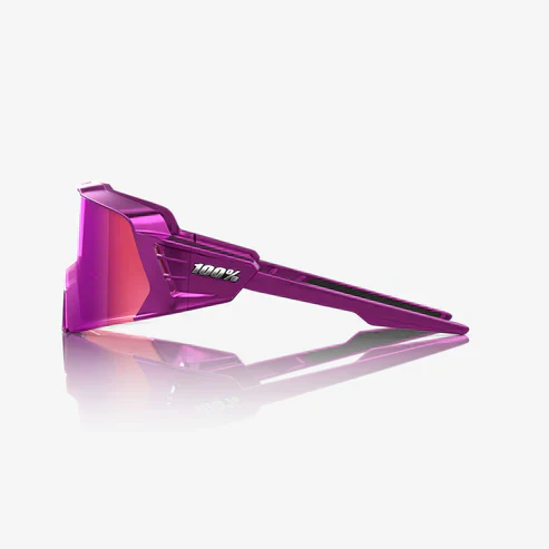 Gafas 100% Korbin X Purpura Chrome Lente Purpura Espejo - Imagen 4
