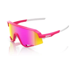 Gafas 100% Slendale Satin Pitaya Lente Hiper Vital Pink Espejo