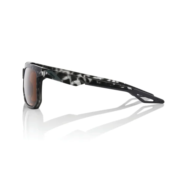 Gafas 100% Centric Havana Negro Mate Lente Bronce - Imagen 2