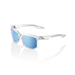 Gafas 100% Centric Polished Crystal Haze Lente Hiper Azul Espejo