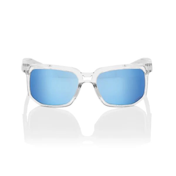 Gafas 100% Centric Polished Crystal Haze Lente Hiper Azul Espejo - Imagen 3