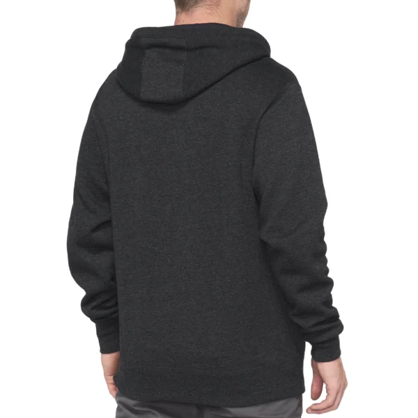 Hoodie 100% Syndicate Zip Negro Talla S - Imagen 2