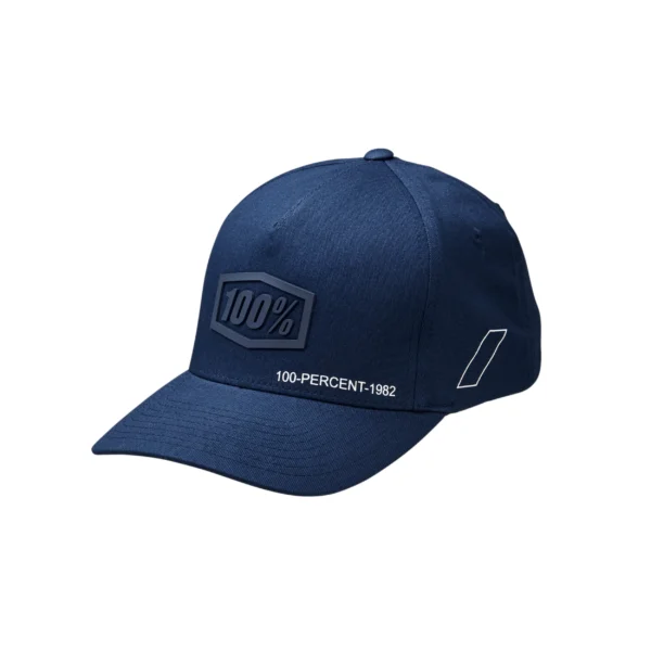 Gorra 100% Shadow X Fit Navy Talla L/XL