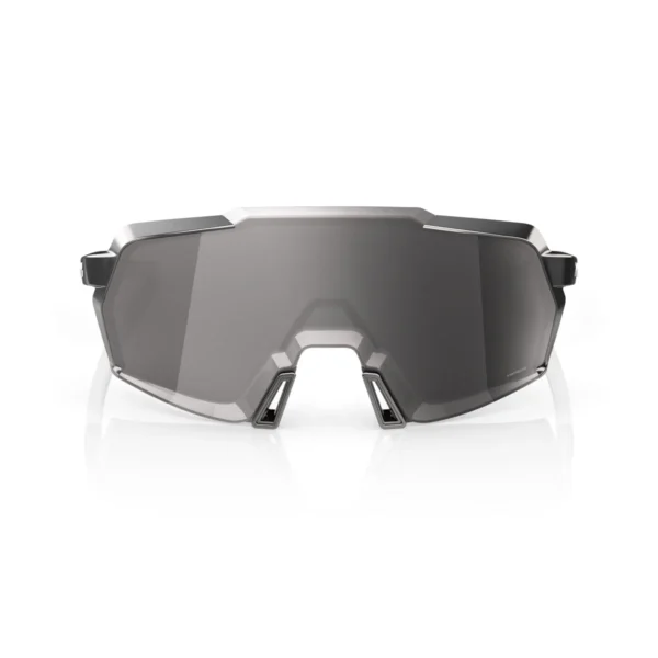 Gafas 100% Korbin Negro Chrome Lente Hiper Silver Espejo - Imagen 2