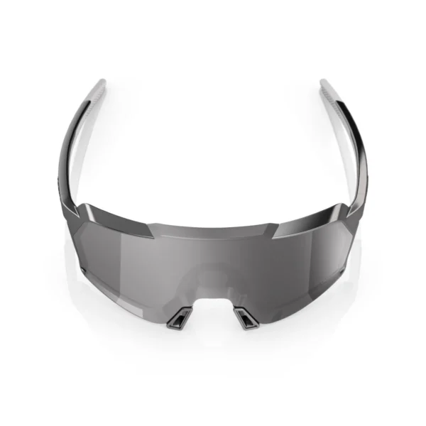 Gafas 100% Korbin Negro Chrome Lente Hiper Silver Espejo - Imagen 4