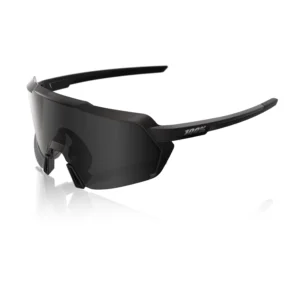 Gafas 100% Korbin Negro Mate Gloss Negro Lente Negro Espejo