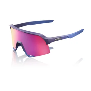 Gafas 100% S3 Satin Storm Metalico Lente Purpura Espejo