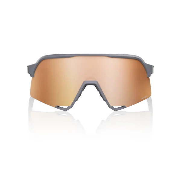 Gafas 100% S3 Soft Tact Gris Lente Hiper Cooper Espejo - Imagen 2