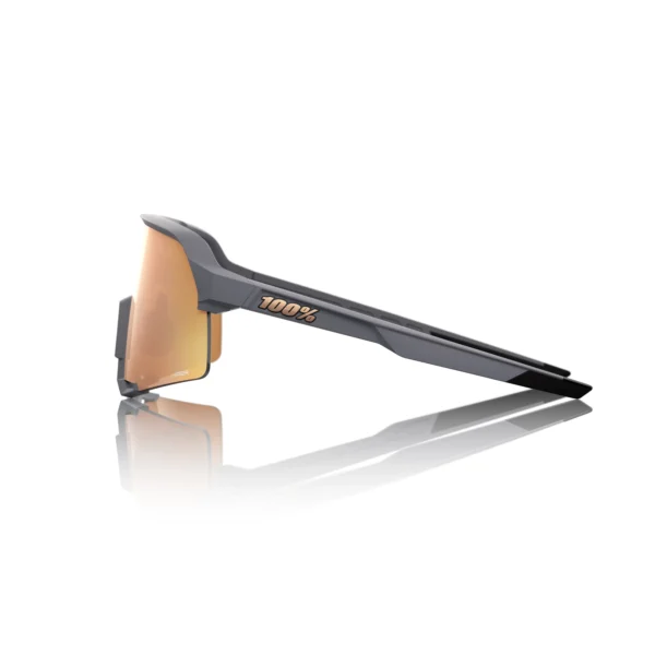Gafas 100% S3 Soft Tact Gris Lente Hiper Cooper Espejo - Imagen 4