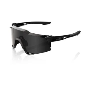 Gafas 100% Speedcraft Negro Mate Gloss Negro Lente Negro Espejo
