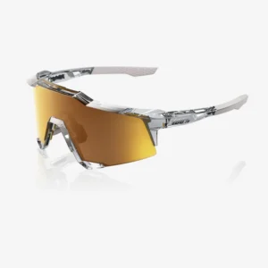 Gafas 100% Speedcraft Gris Traslucido Lente Bronce Espejo
