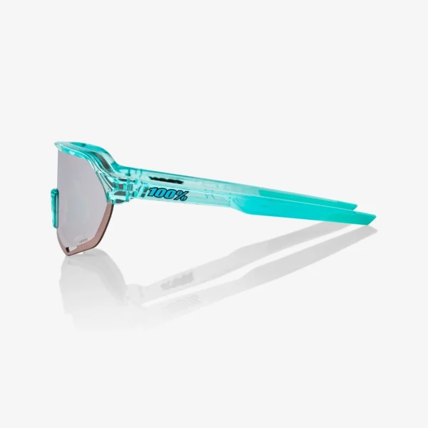 Gafas 100% S2 Polished Translucent Mint Lente Hiper Silver Espejo - Imagen 2