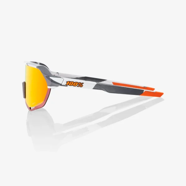 Gafas 100% S2 Soft Tact Gris Camo Lente Hiper Rojo Espejo - Imagen 2