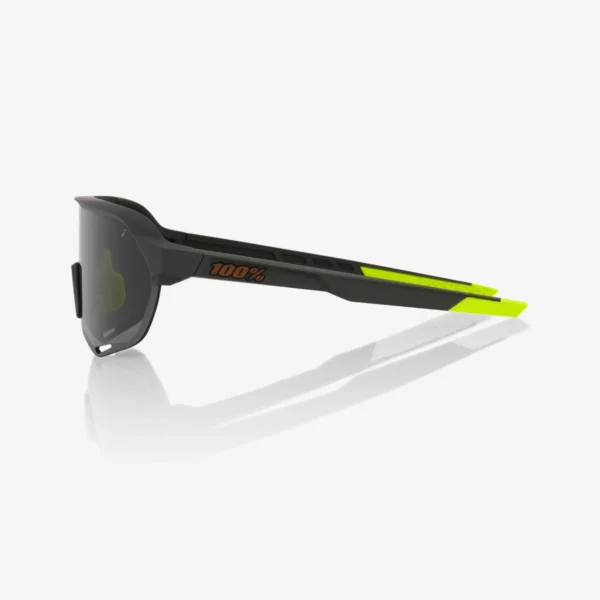 Gafas 100% S2 Soft Tact Cool Gris Lente Humo - Imagen 2
