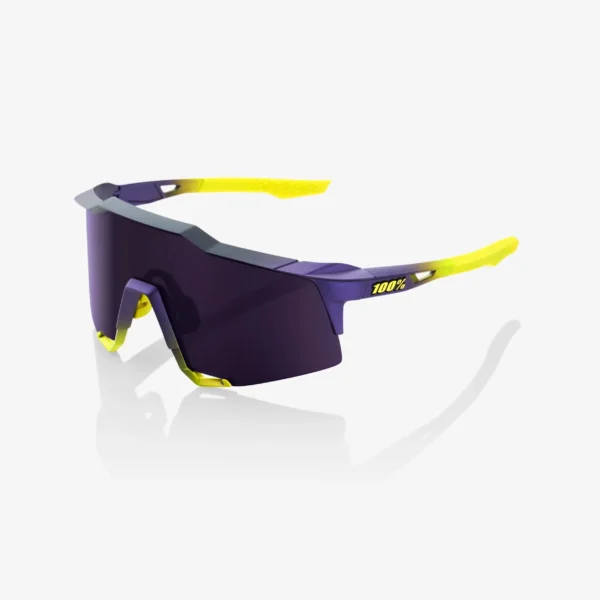 Gafas 100% Speedcraft SL Mate Metallic Digital Brights Lente Silver Espejo