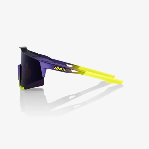 Gafas 100% Speedcraft SL Mate Metallic Digital Brights Lente Silver Espejo - Imagen 2