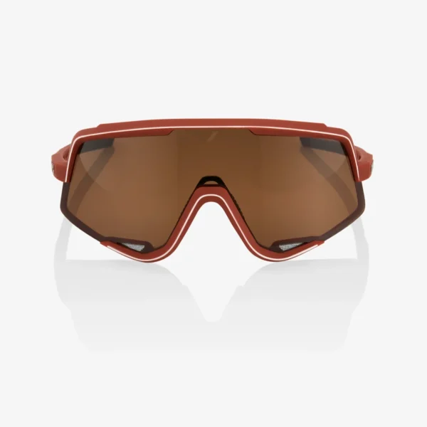 Gafas 100% Glendale Soft Tact Bordeaux Lente Bronce - Imagen 3