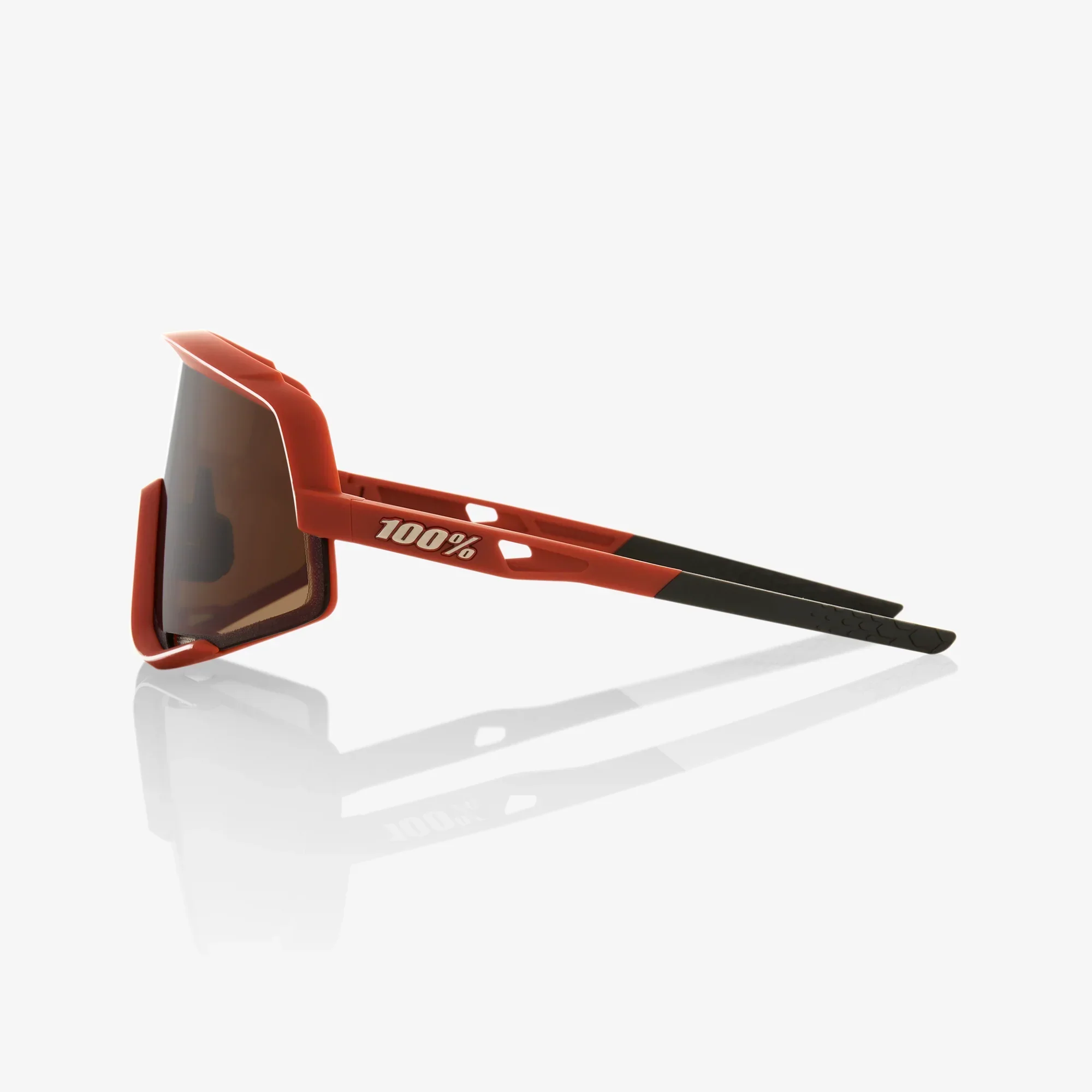 Gafas 100% Glendale Soft Tact Bordeaux Lente Bronce - Imagen 2