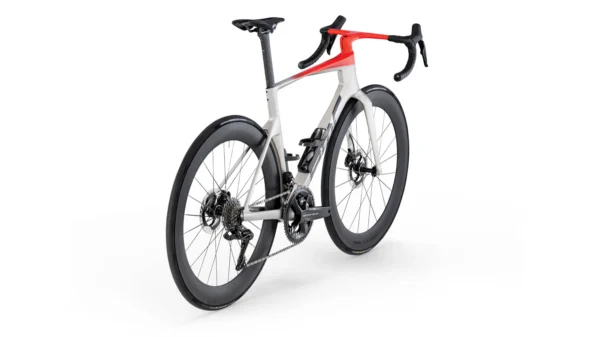 Teammachine R 01 TWO(ARTIC SILVER-NEON RED) - Imagen 2